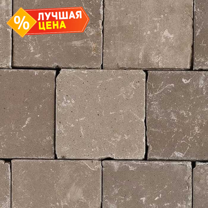 Клинкерная брусчатка Penter Lotis onbezand tumbled, 150x150x65 мм