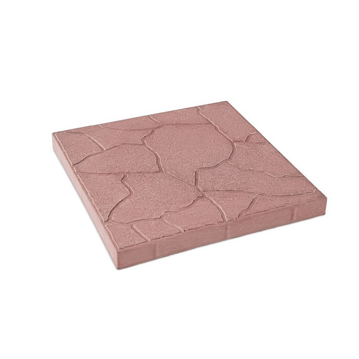 Тротуарная плитка «Тучка» 300х300х30 красная