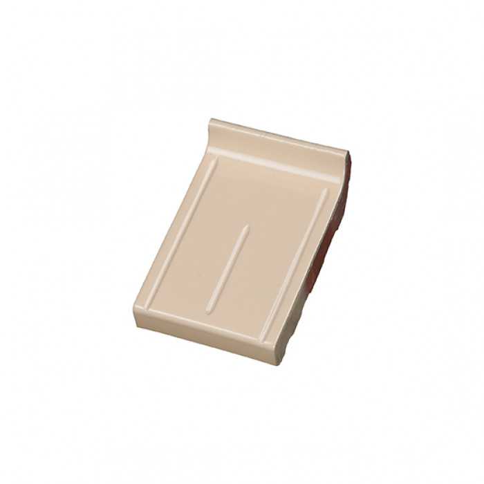 Клинкерный завершающий водоотлив Terca Ivory, 160*105*30 мм