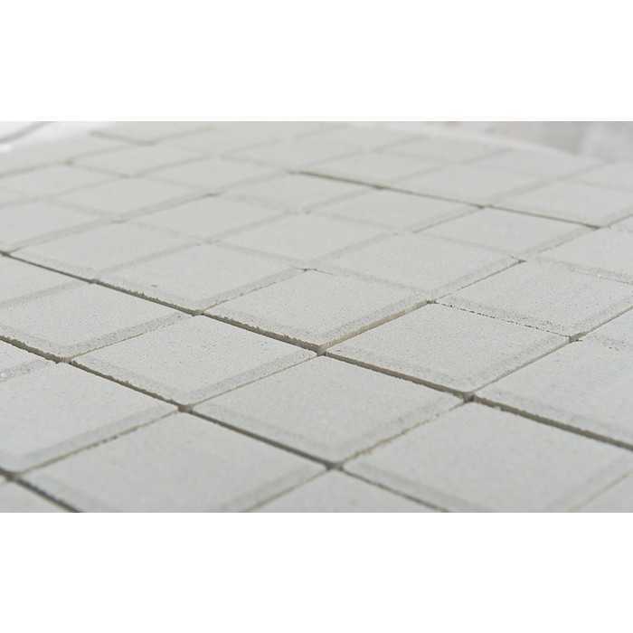 Плитка тротуарная BRAER Лувр белый, 200x200x60 мм